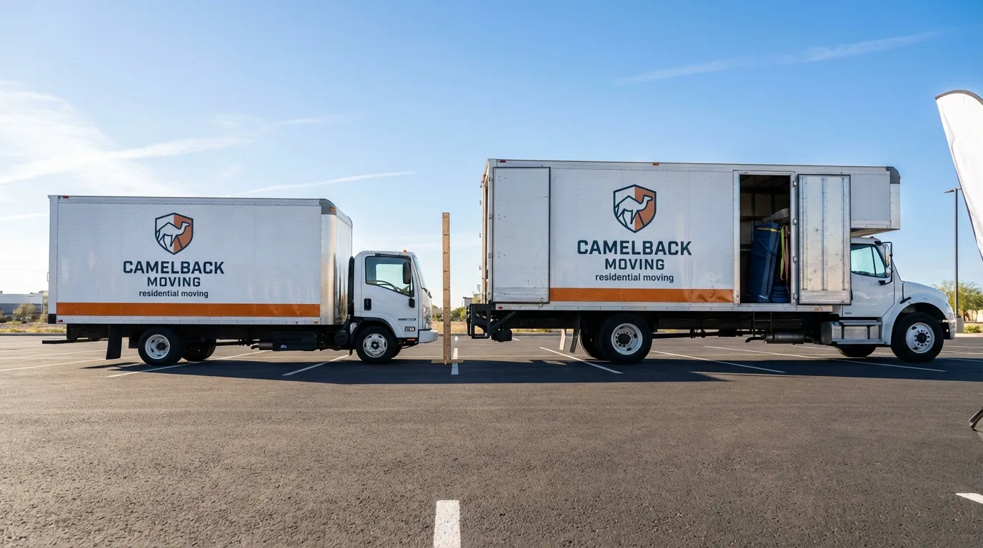 Moving truck size capacity guide in Muskego